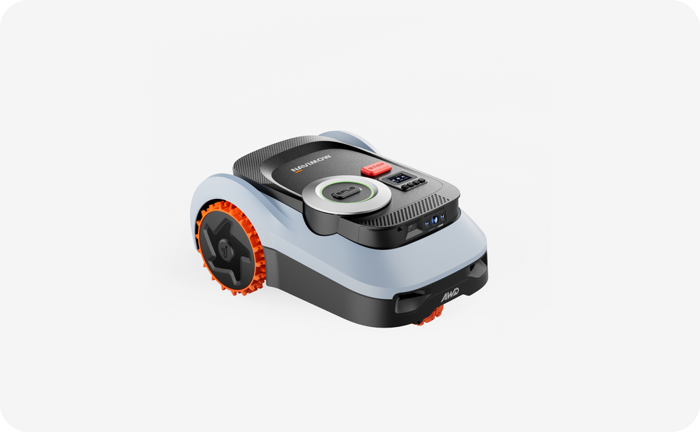 Navimow i Series robot lawn mower on a white background.