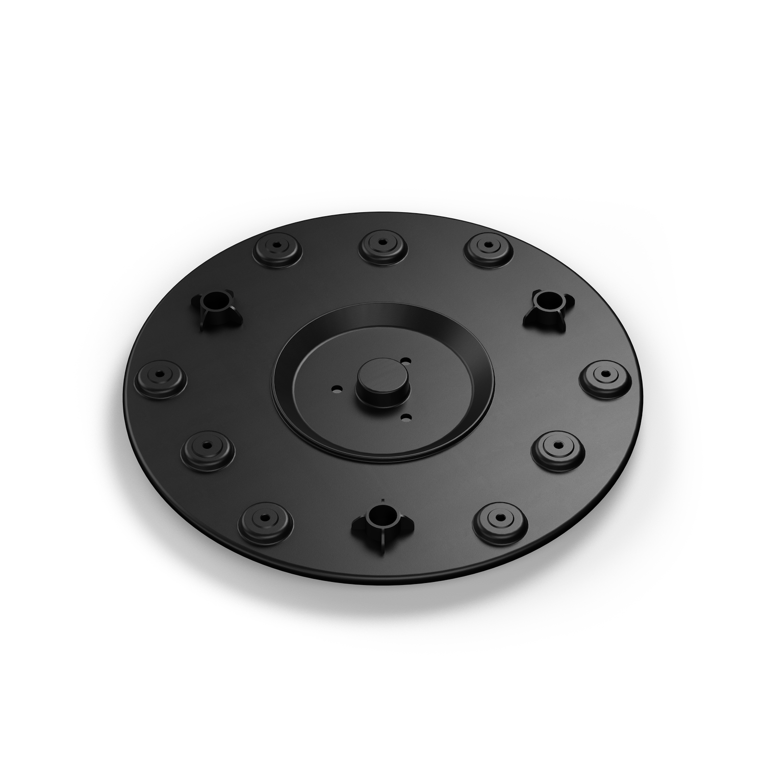 Anti clogging cutting disc
