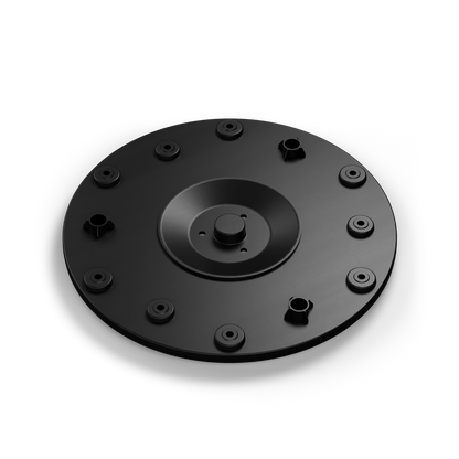 Anti clogging cutting disc