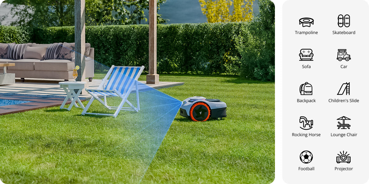 Navimow i110N robot lawn mower.