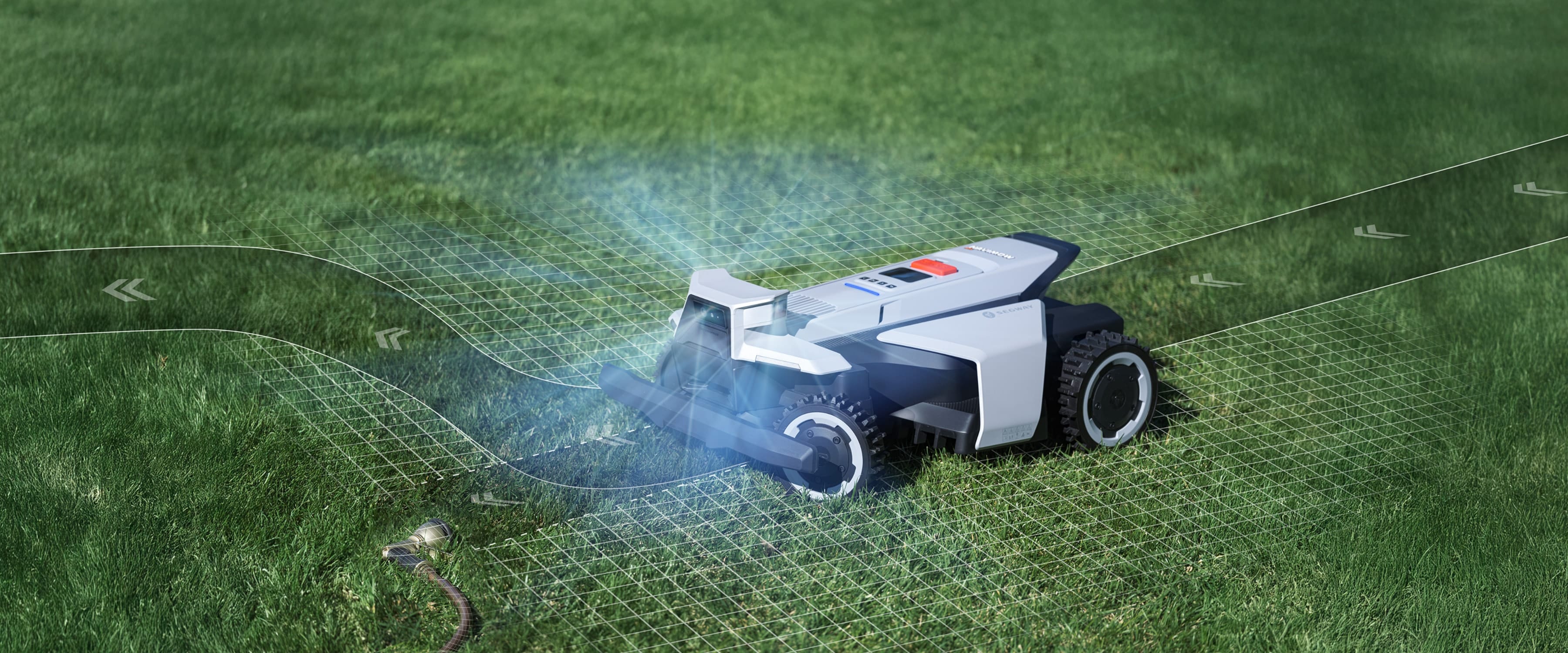 The Segway Navimow i Series is a robot lawn mower.