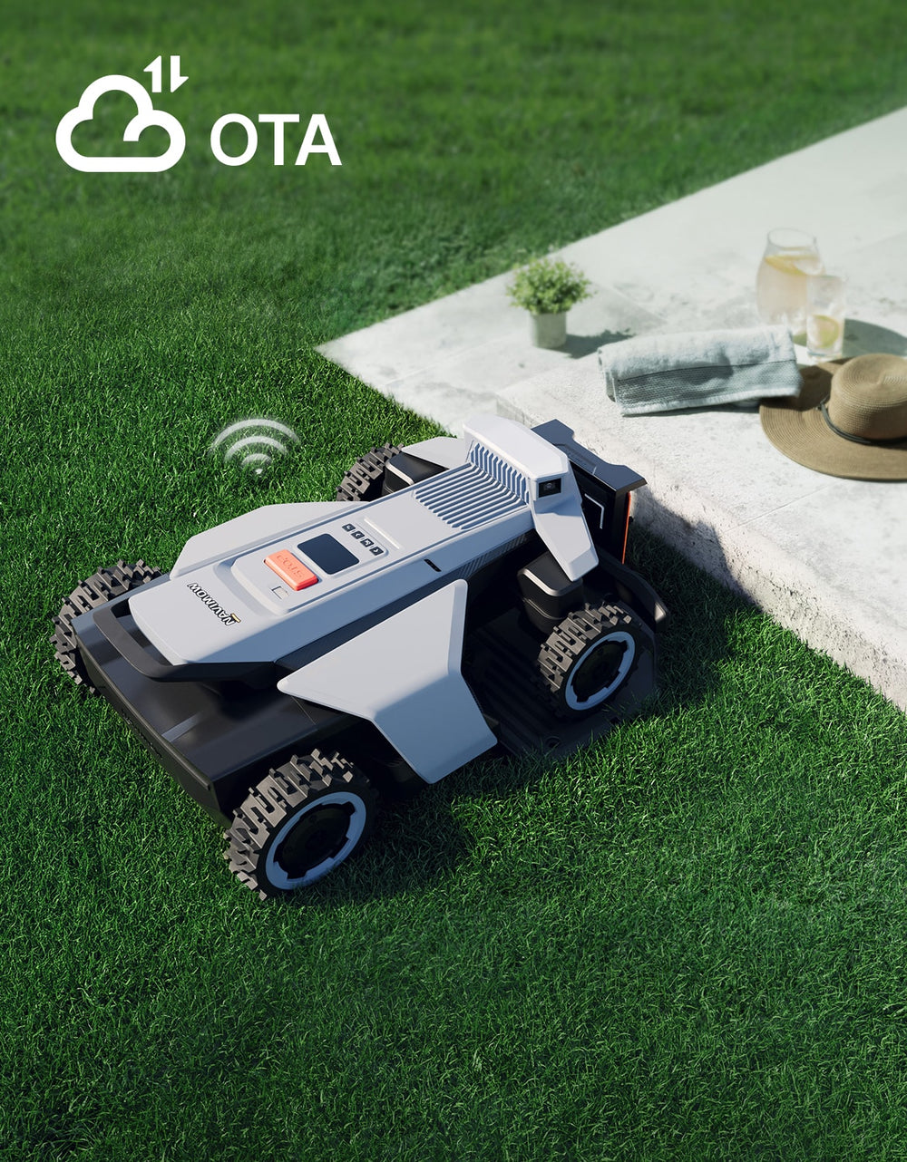 Navimow i Series robot lawn mower.