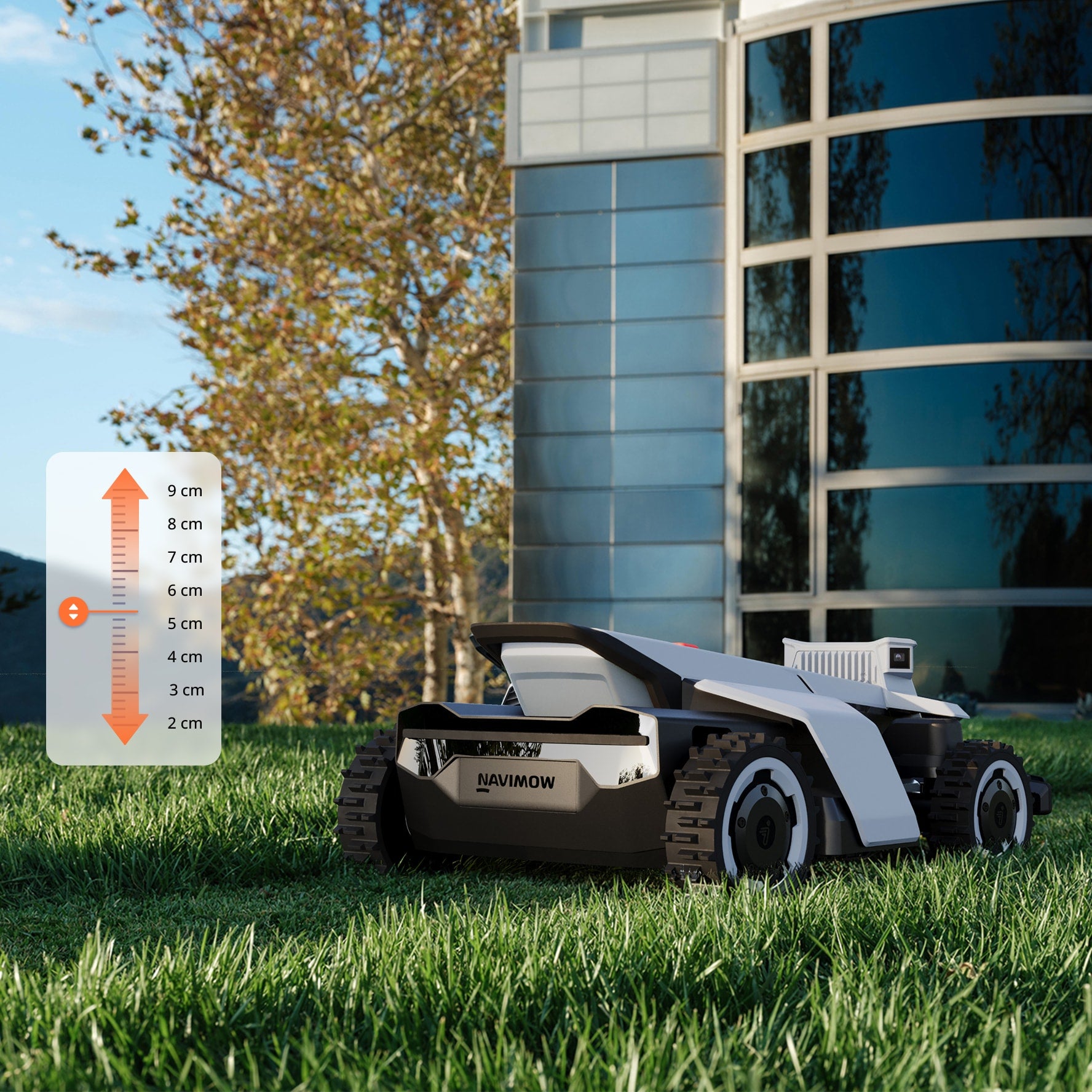 Navimow i Series robot lawn mower.