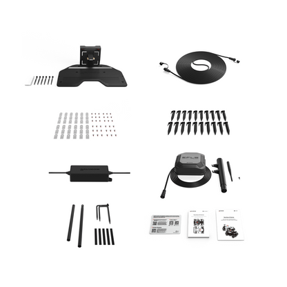Navimow i Series robot lawn mower installation parts and user manuals.