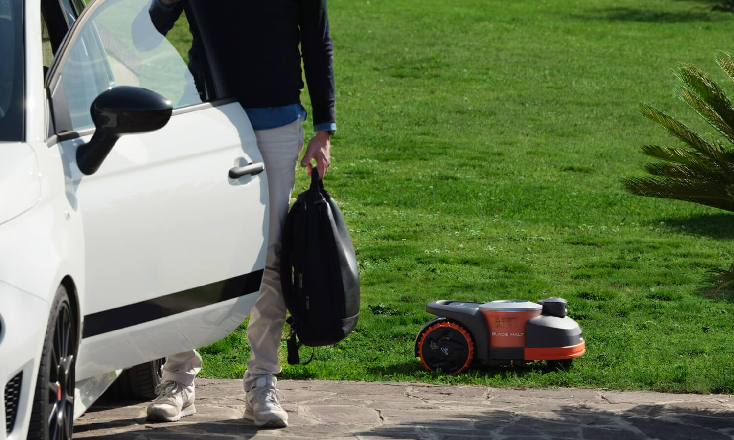 Navimow i110E robot lawn mower.