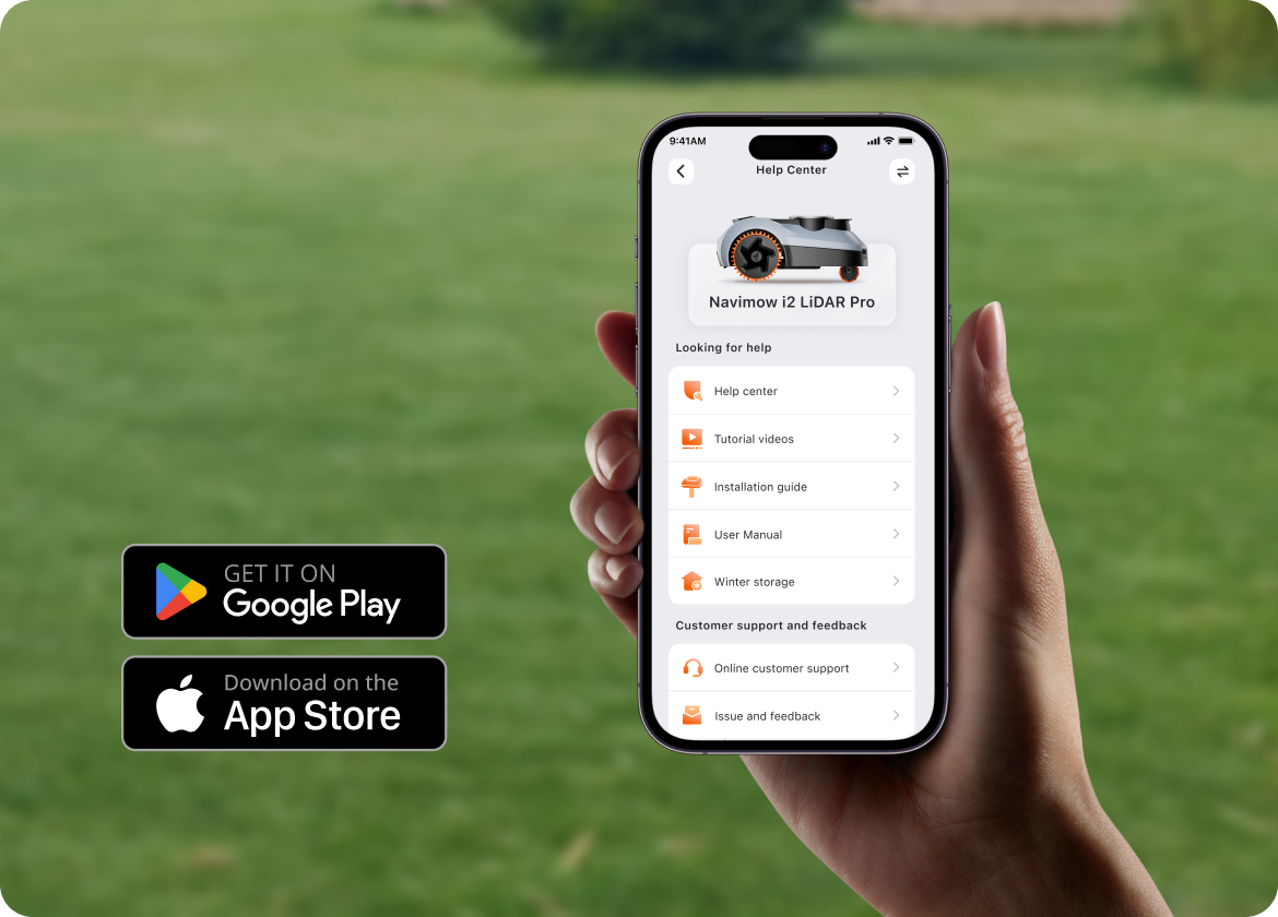 Navimow i2 LiDAR Pro robot lawn mower