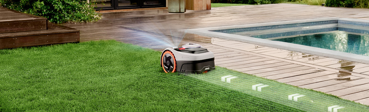 Navimow H3000E AWD robot lawn mower.