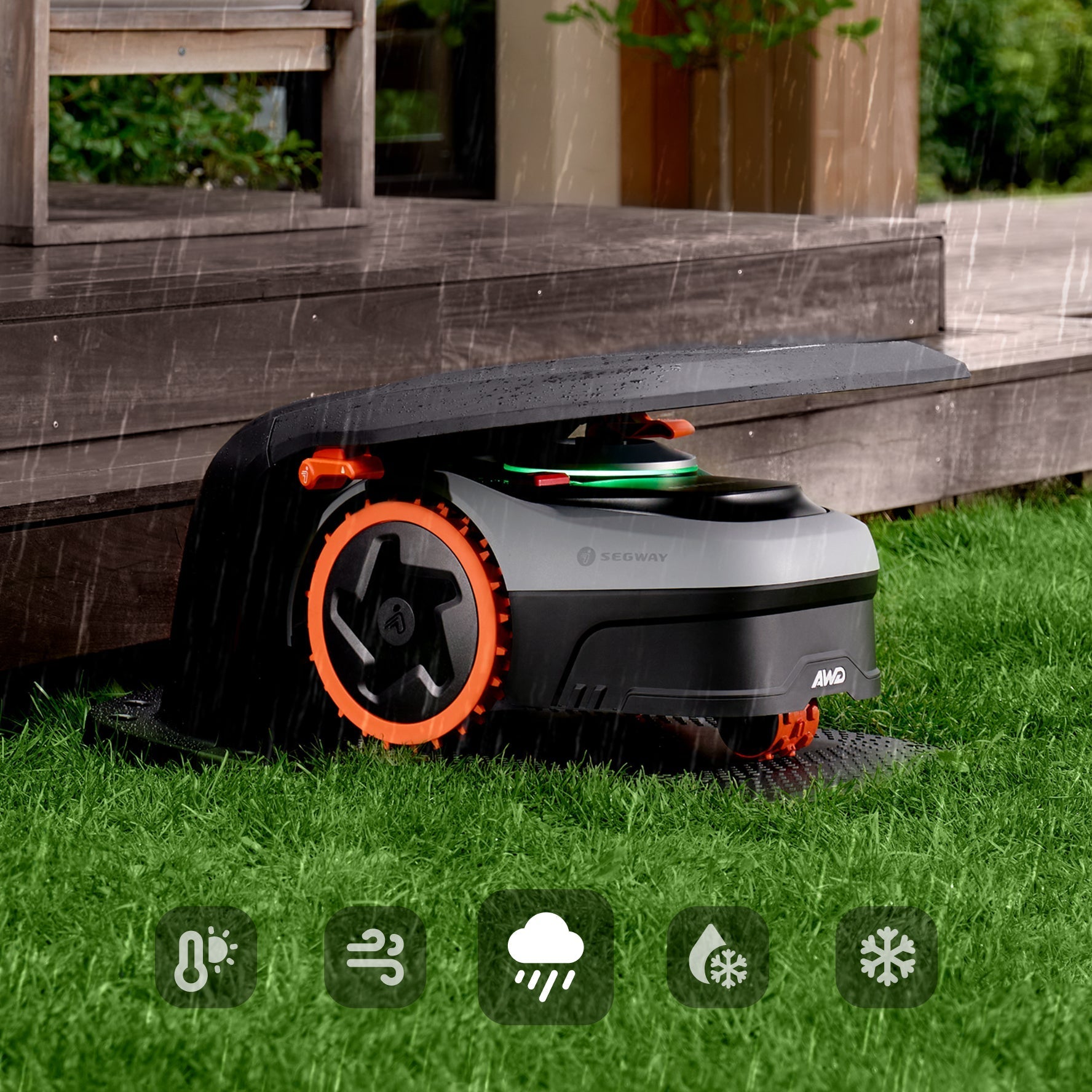Segway Navimow i110N robot lawn mower.
