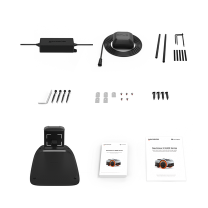 Segway Navimow i2 AWD Series robot lawn mower accessories kit.