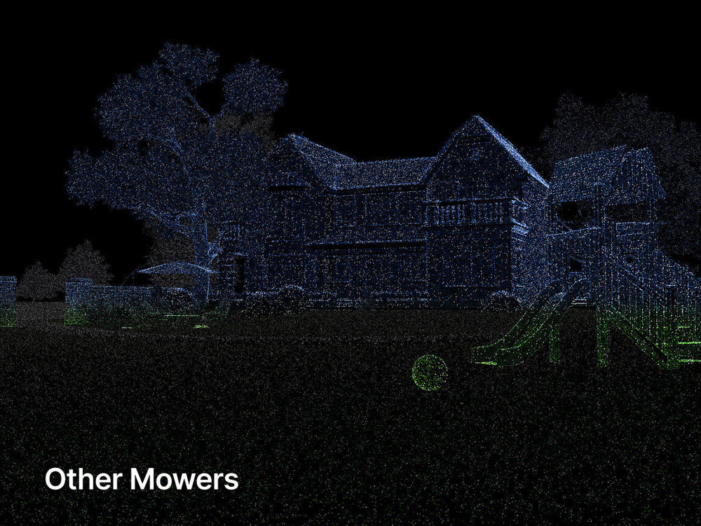 Navimow i110N robot lawn mower vision versus other mowers vision