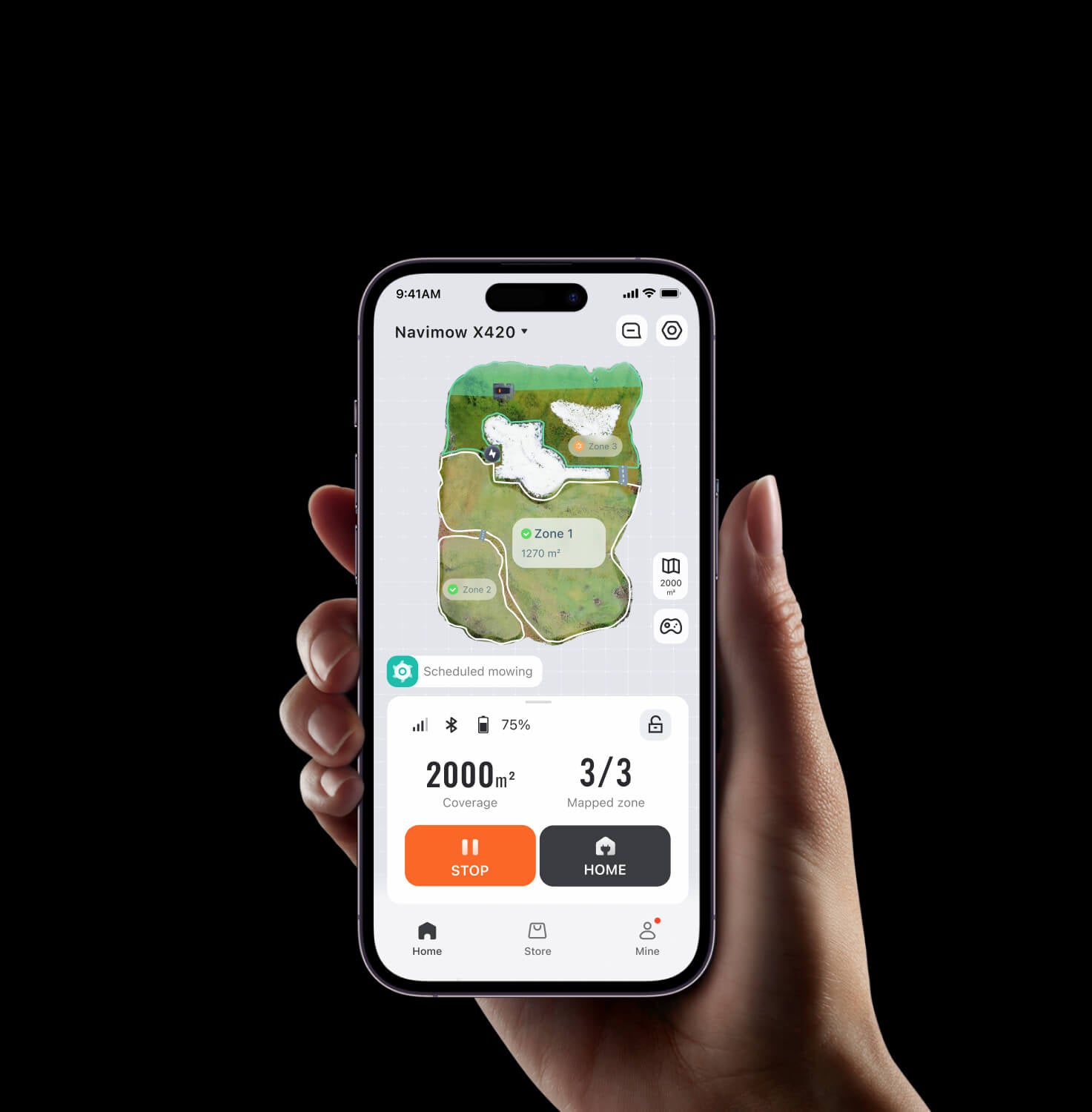 Navimow X420 robot lawn mower